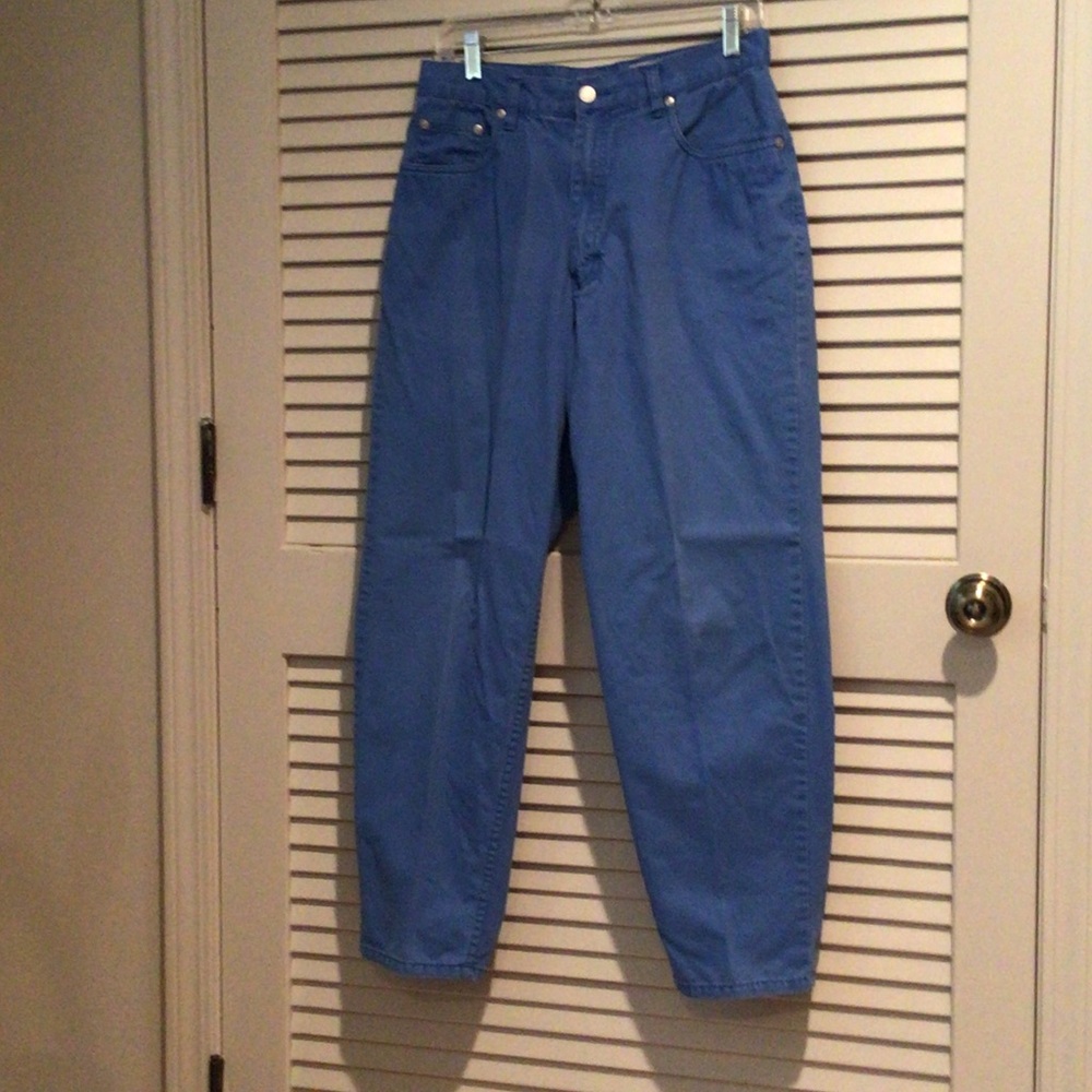 Eddie Bauer Blue Straight Leg Pants 12P